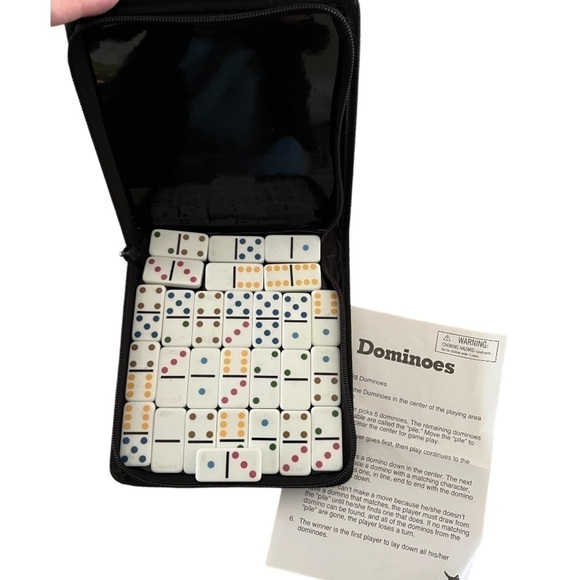 Travel Domino Set by Cardinal Dominoes - Picture 2 of 4